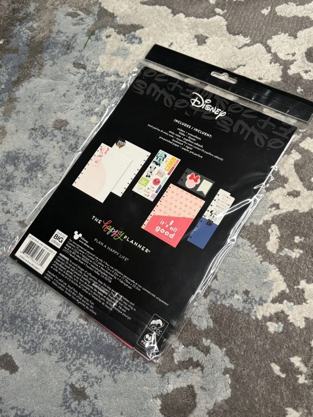 ❤️$10 NWT Happy Planner X Disney Minnie Mouse Planner Accessories Set
